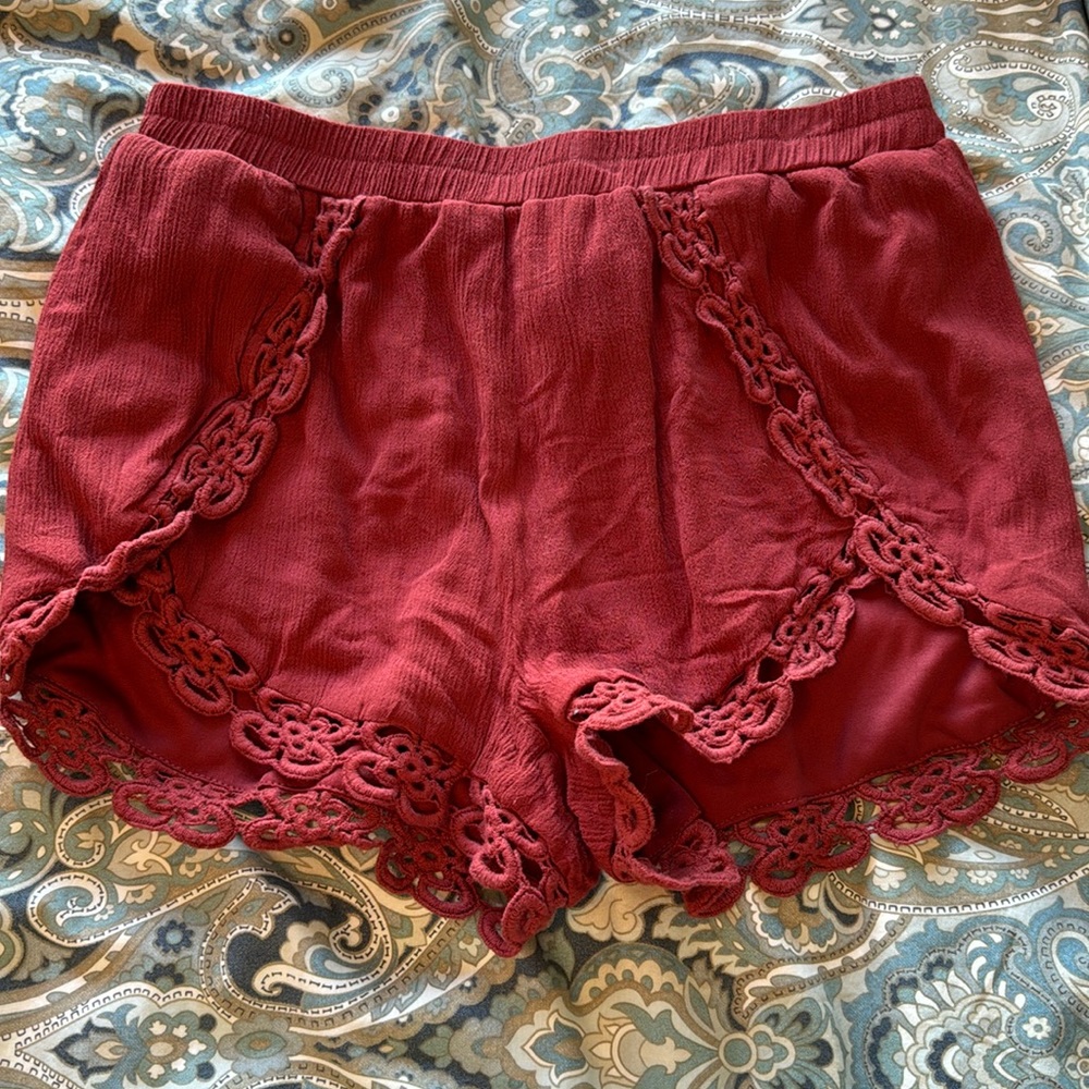Forever 21 Burnt Orange Shorts